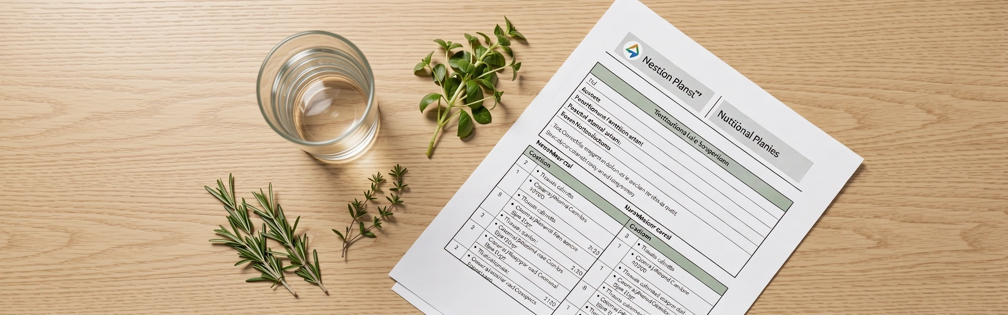 Ernährungsberatung Planung